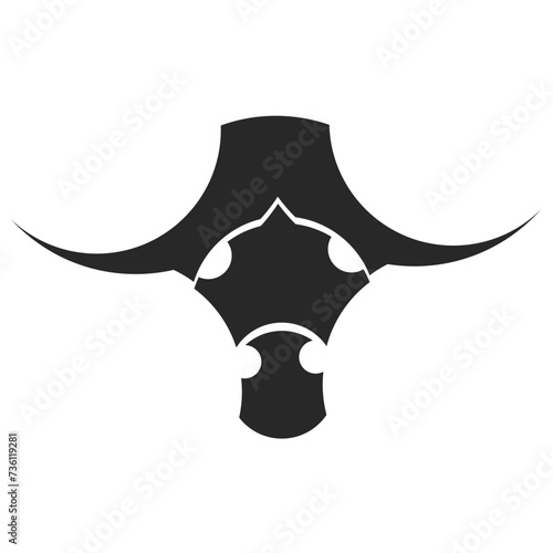 vector buffalo/bull icon
