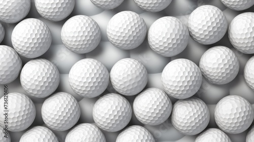 Background with golf balls in Ash color