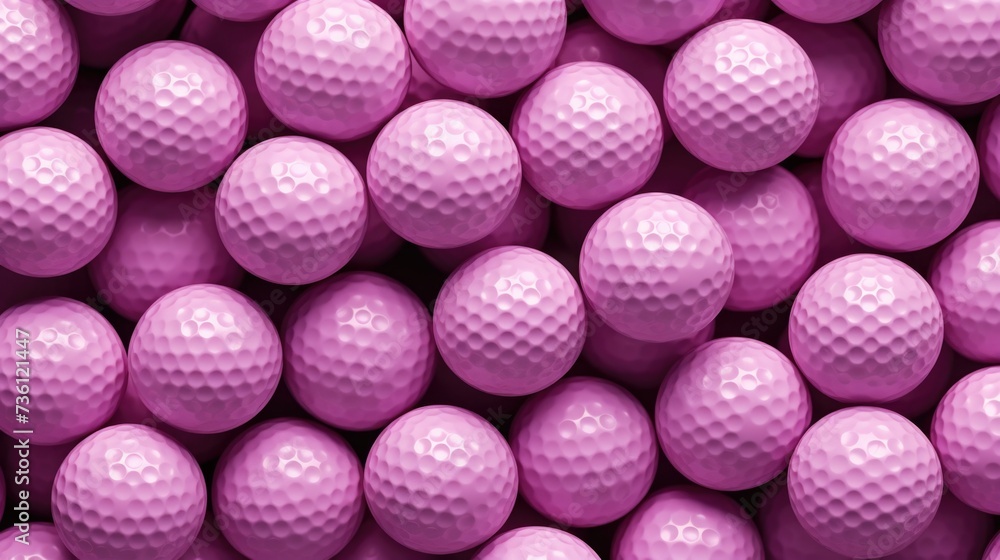 Background with golf balls in Mauve color. Background with golf balls in Mauve color.