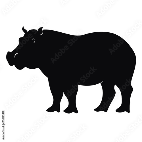 hippo silhouette