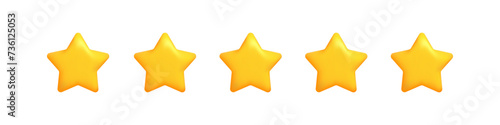 Stars icons set. Flat  yellow  star design  set of yellow stars. Vector icons