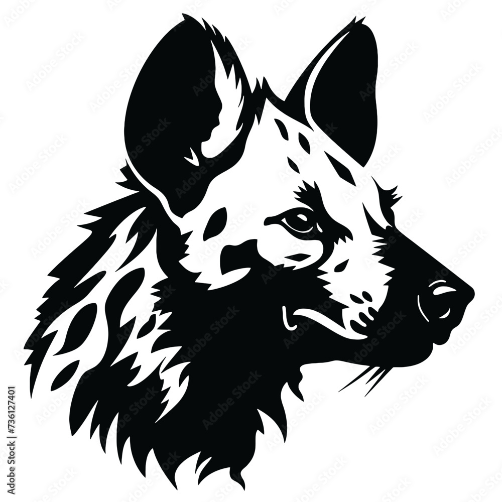hyena silhouette