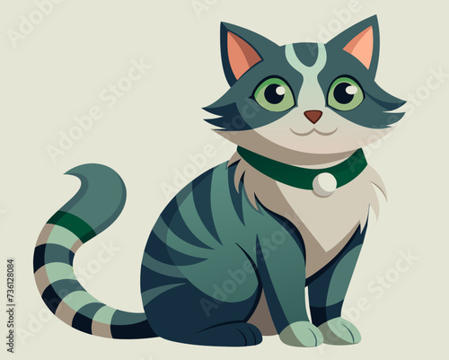cat feline kitty kitten pussycat cartoon pretty cute vector illustration perfect beautiful amazing tabby tomcat