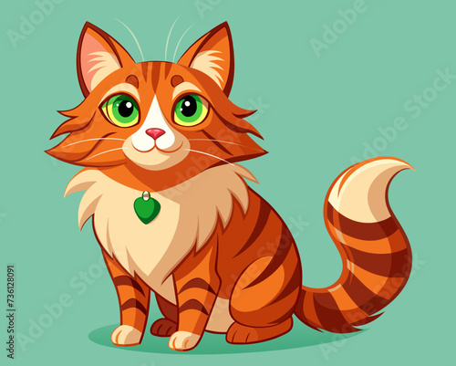 cat feline kitty kitten pussycat cartoon pretty cute vector illustration perfect beautiful amazing tabby tomcat