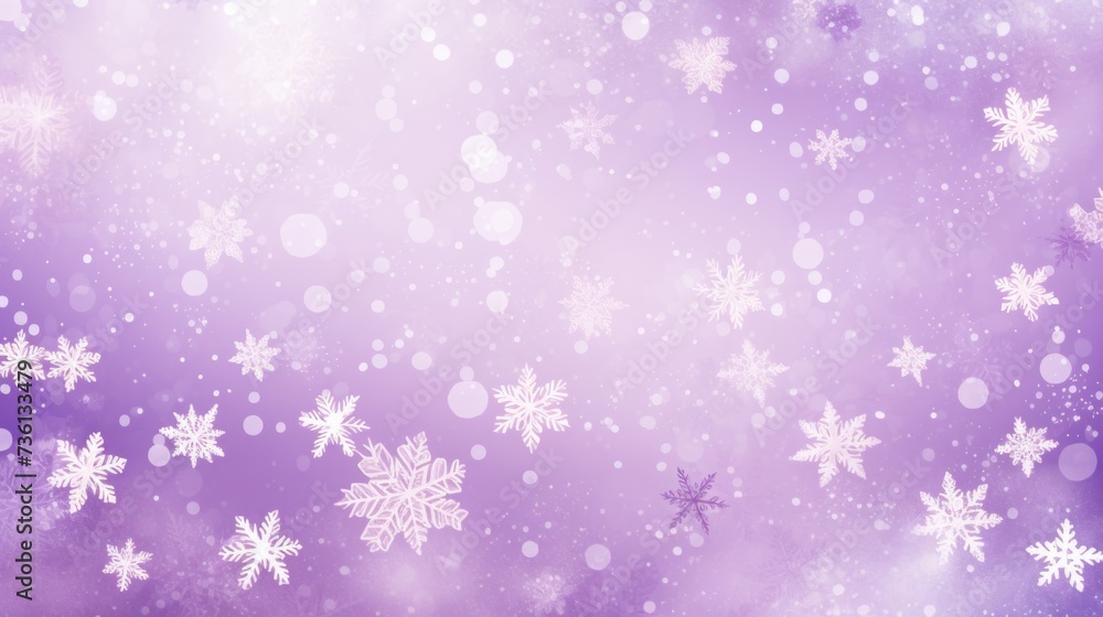 Background with snowflakes in Lavender color Background with snowflakes in Lavender color