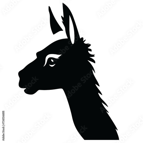 Llama silhouette