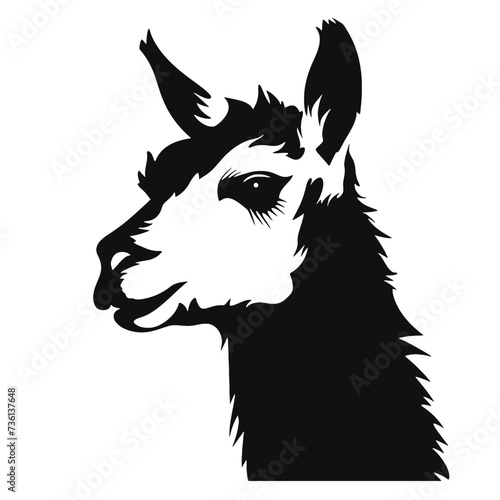 Llama silhouette