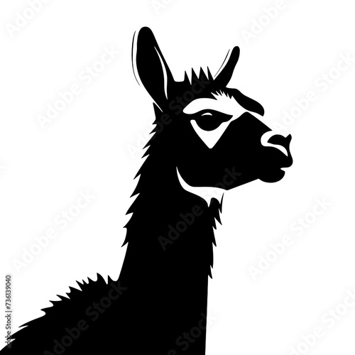 Llama silhouette