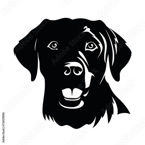  Labrador Dog silhouette
