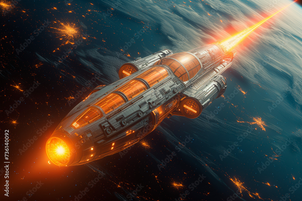 Interstellar travel, innovative spacecraft pushing boundaries of human exploration Interstellar travel, innovative spacecraft pushing boundaries of human exploration