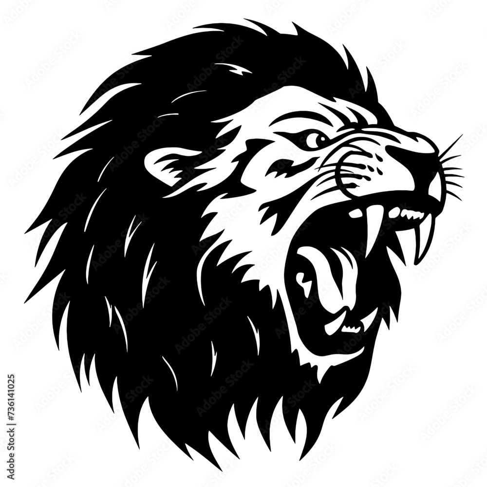 lion silhouette lion silhouette