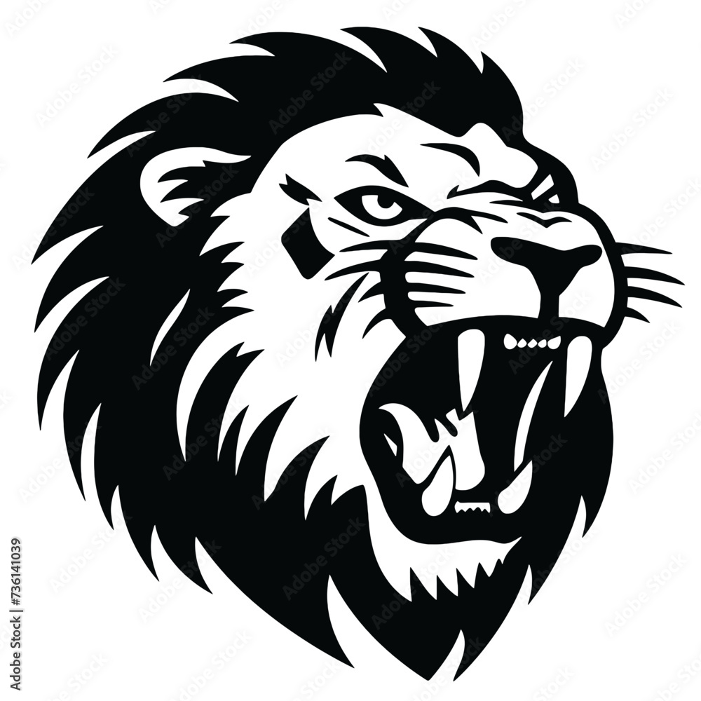 lion silhouette lion silhouette
