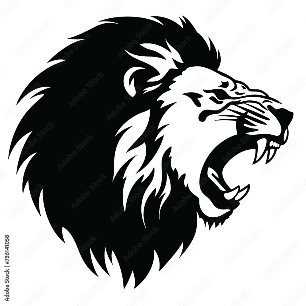 lion silhouette lion silhouette