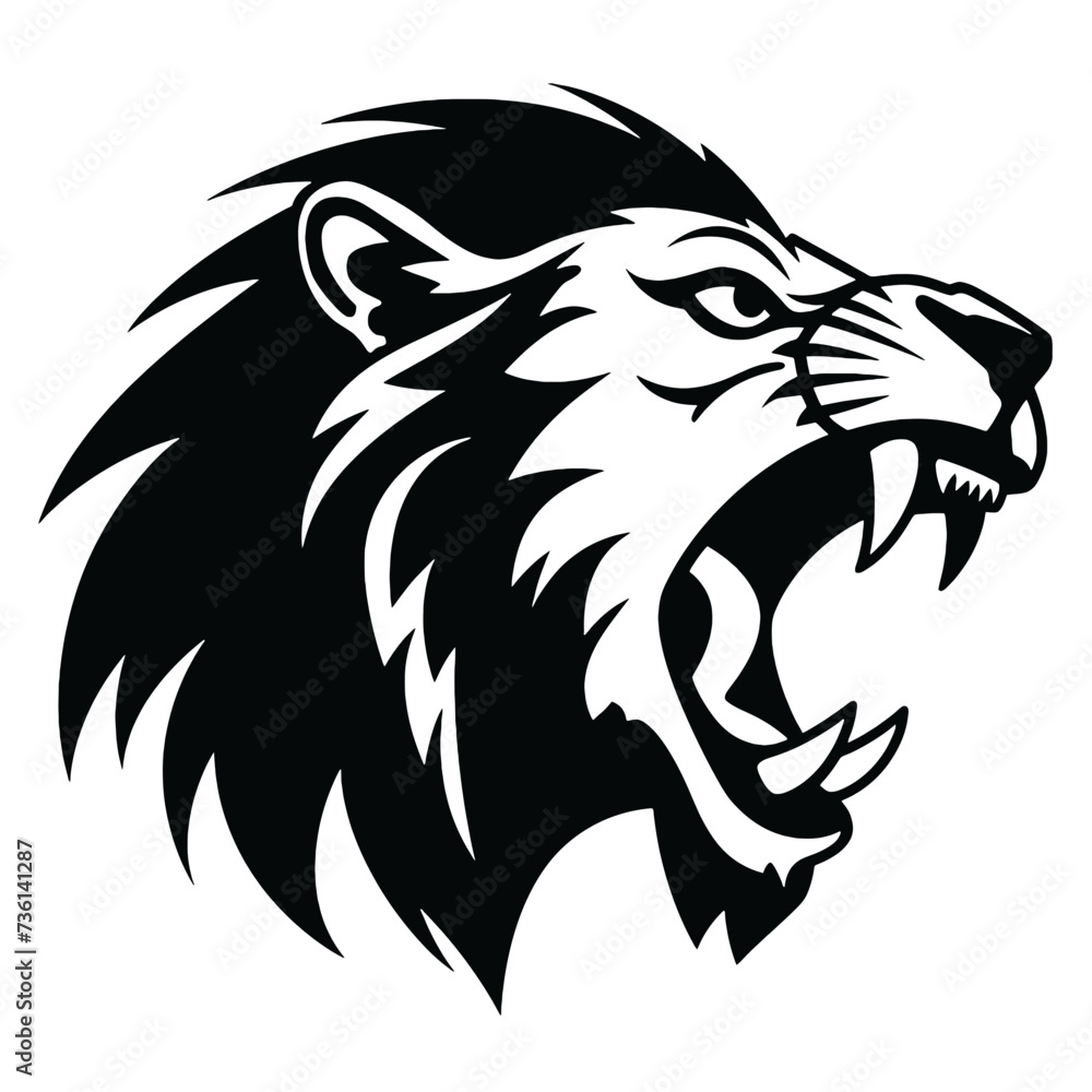 lion silhouette lion silhouette