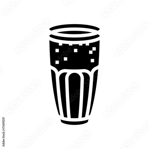 lassi drink indian cuisine glyph icon vector. lassi drink indian cuisine sign. isolated symbol illustration