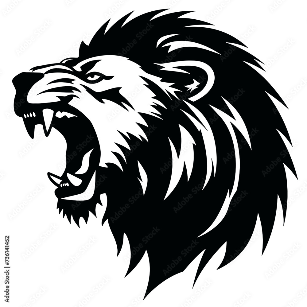 lion silhouette lion silhouette