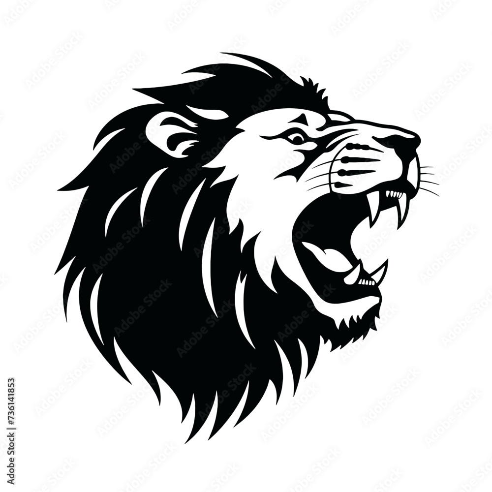 lion silhouette lion silhouette