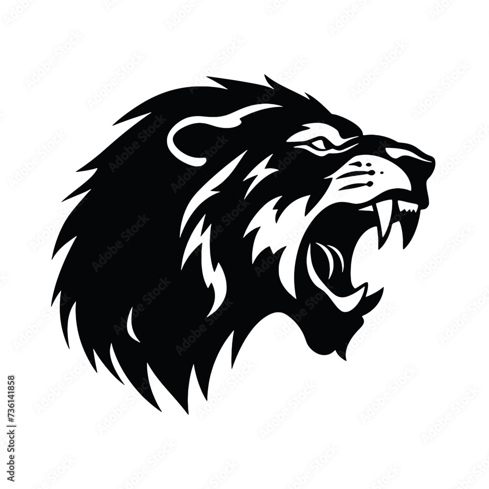 lion silhouette lion silhouette