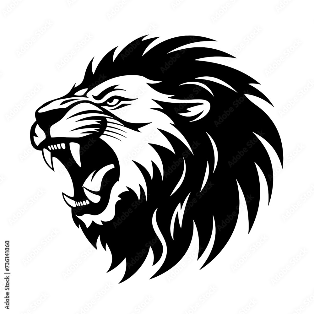 lion  silhouette