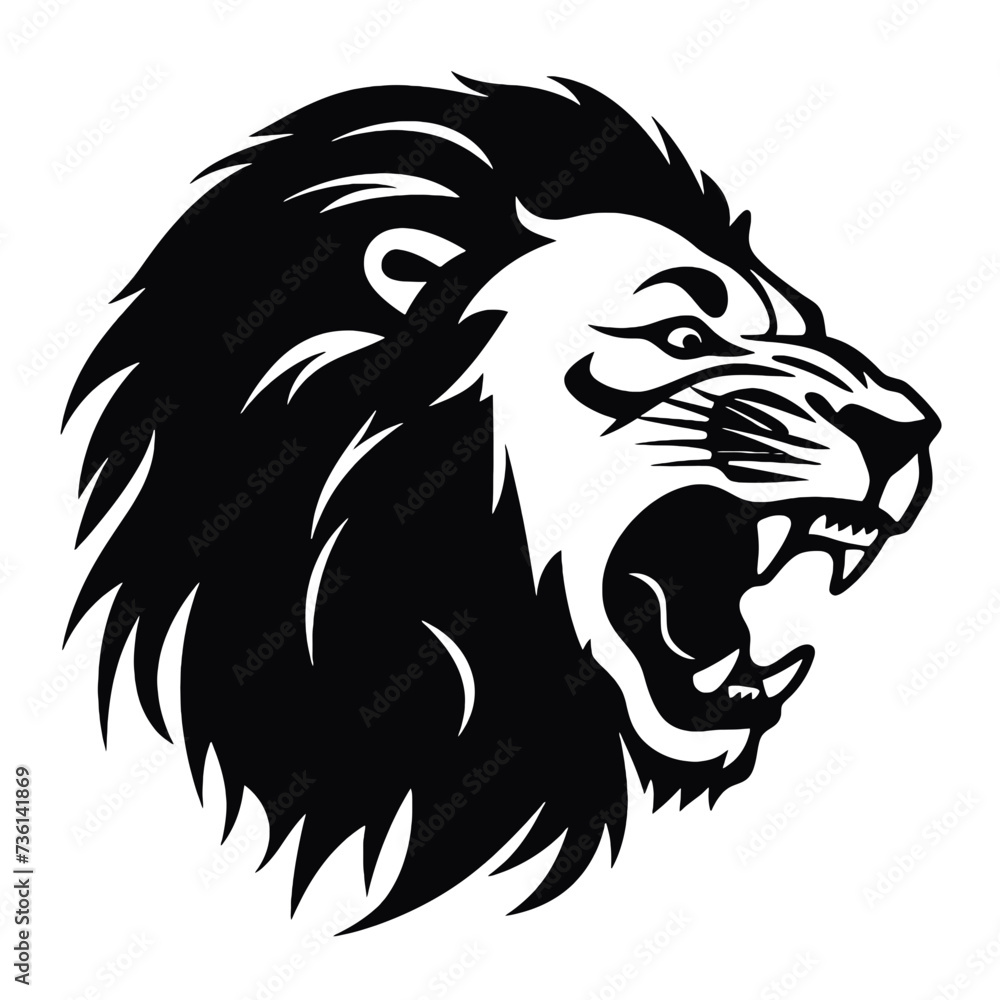 lion silhouette lion silhouette