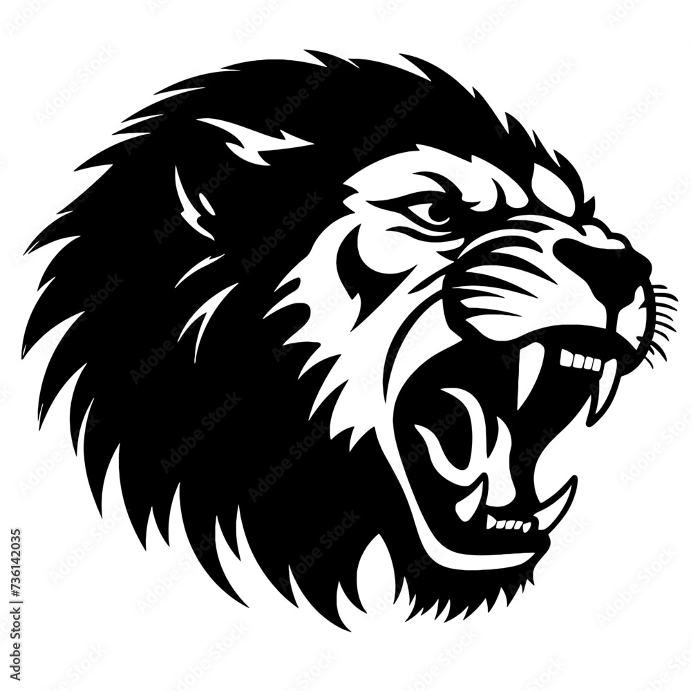 lion silhouette lion silhouette