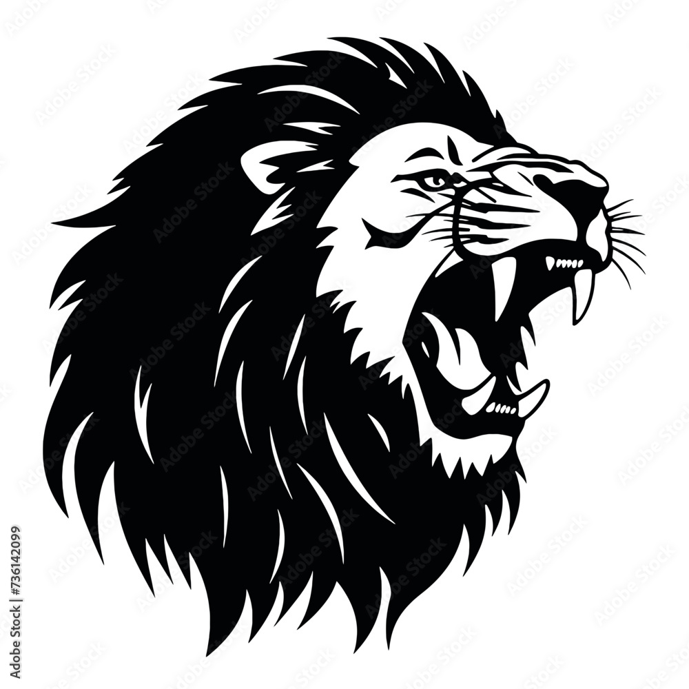 lion silhouette lion silhouette