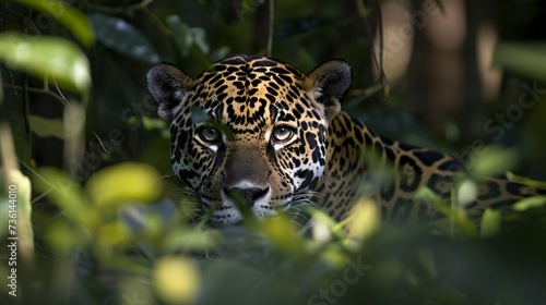 jaguar in its natural habitat