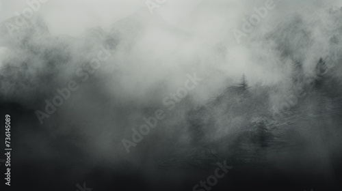 Charcoal Color Fog Background