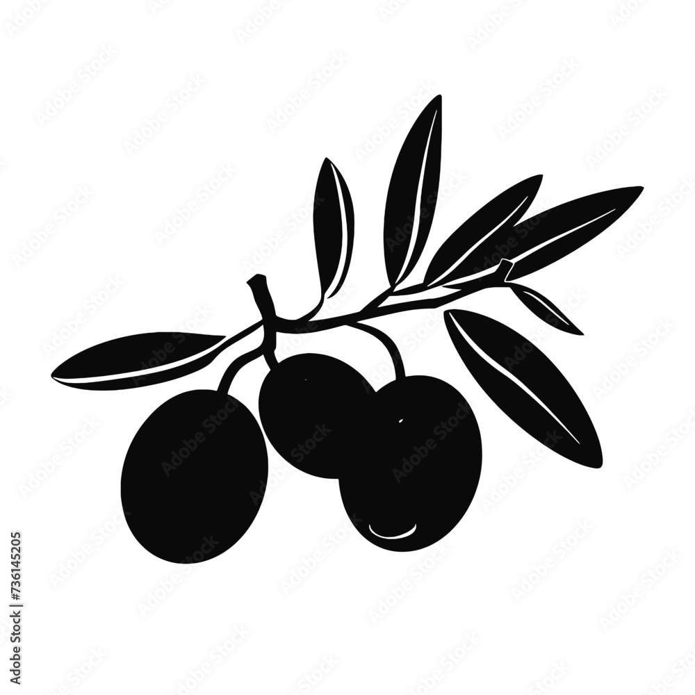 olive branch with olives olive branch with olives