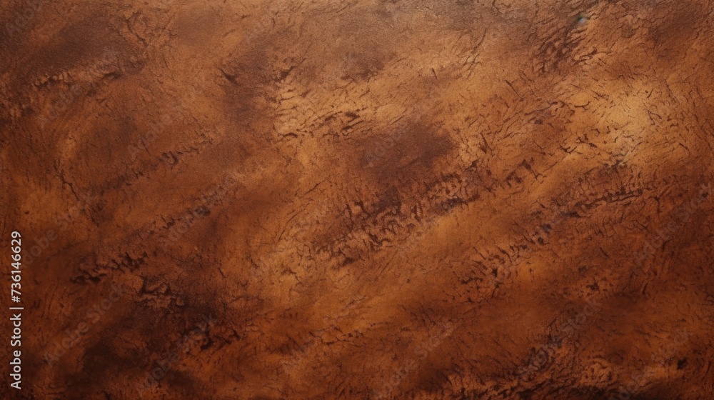Coffee Brown foil decorative texture. Coffee Brown background for artwork