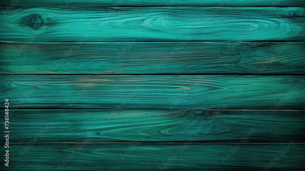 Colorful rich emerald background and texture of wooden boards Colorful rich emerald background and texture of wooden boards