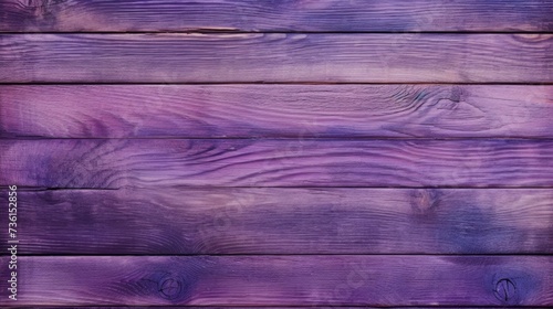 Colorful rich violet background and texture of wooden boards