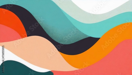pop color abstract wave background, for presentation, wallpaper, background, backdrop curve, art, business card background, wavy, vibrant color