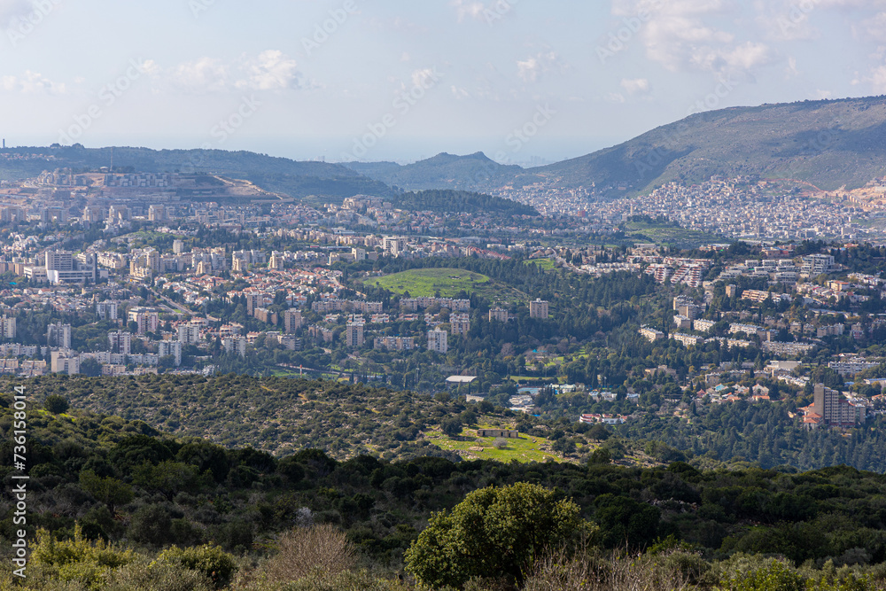 view of the city