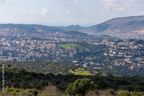 view of the city