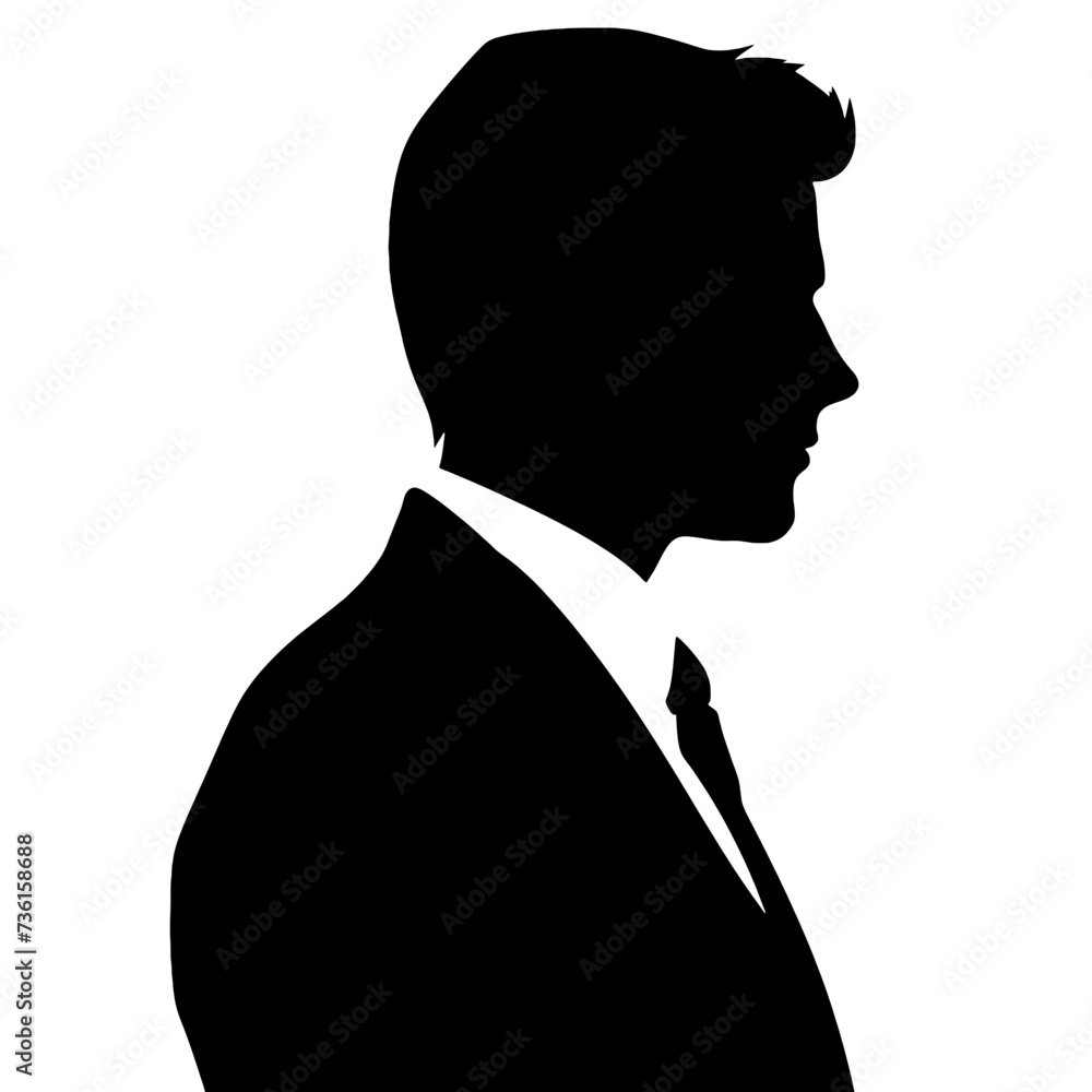 business people silhouette