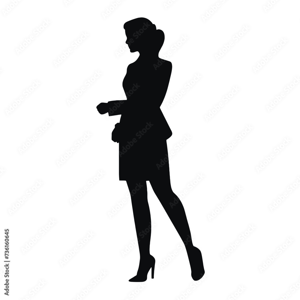 business people silhouette business people silhouette