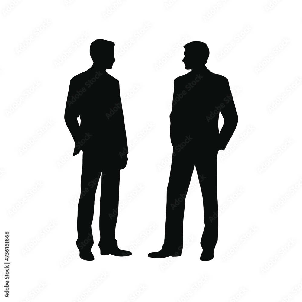 business people  silhouette