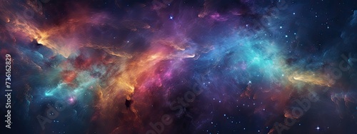 deep and colorful galaxy photo