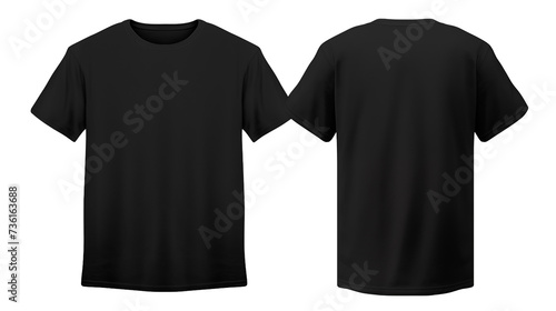 Plain -Shirt Front and Back View