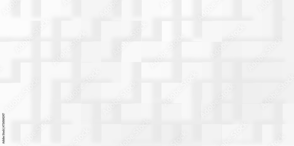 Abstract white exterior 3d illustration vector background with block pattern, Embossed paper square white geometric pattern of 3d blocks Background, Abstract business block pattern geometric vector. Abstract white exterior 3d illustration vector background with block pattern, Embossed paper square white geometric pattern of 3d blocks Background, Abstract business block pattern geometric vector.