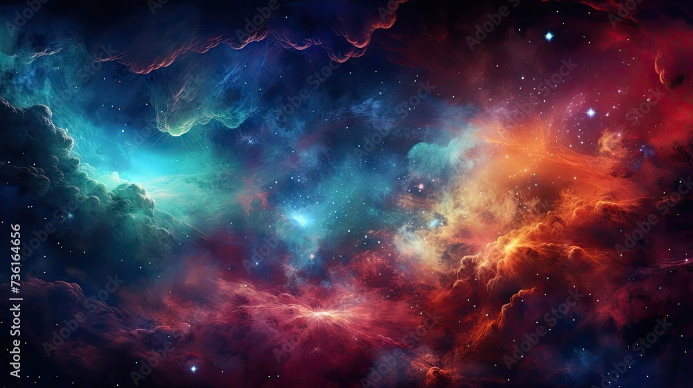 deep and colorful galaxy deep and colorful galaxy