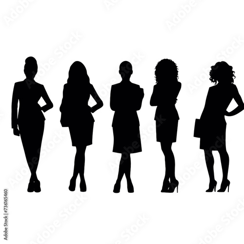 business people  silhouette