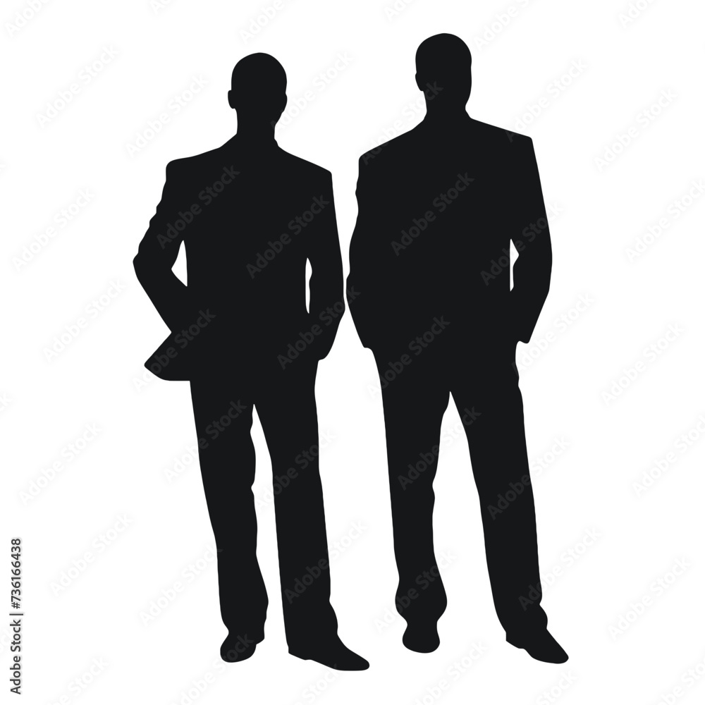 business people  silhouette