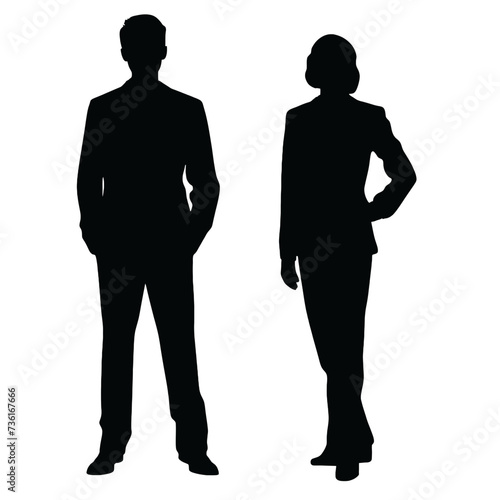 business people  silhouette