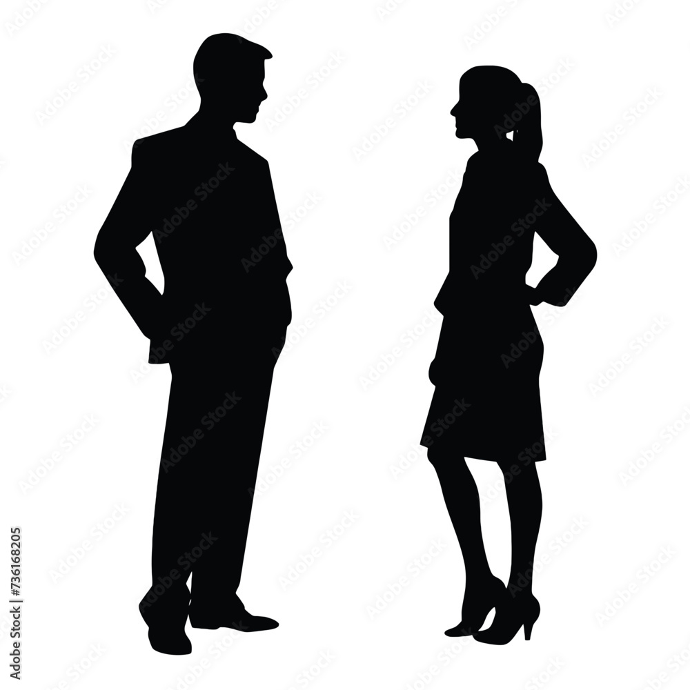 business people  silhouette