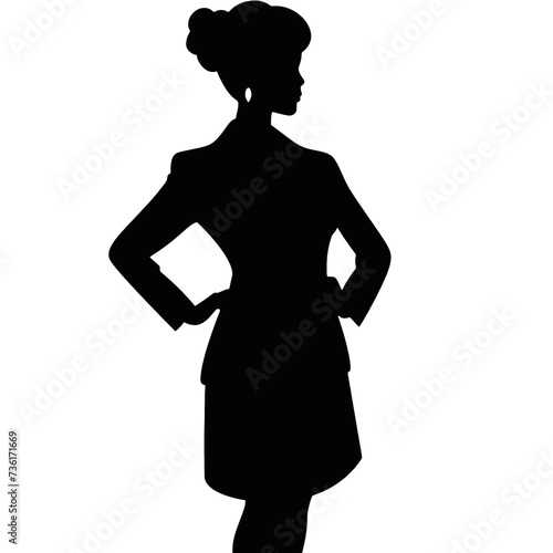 business people silhouette 