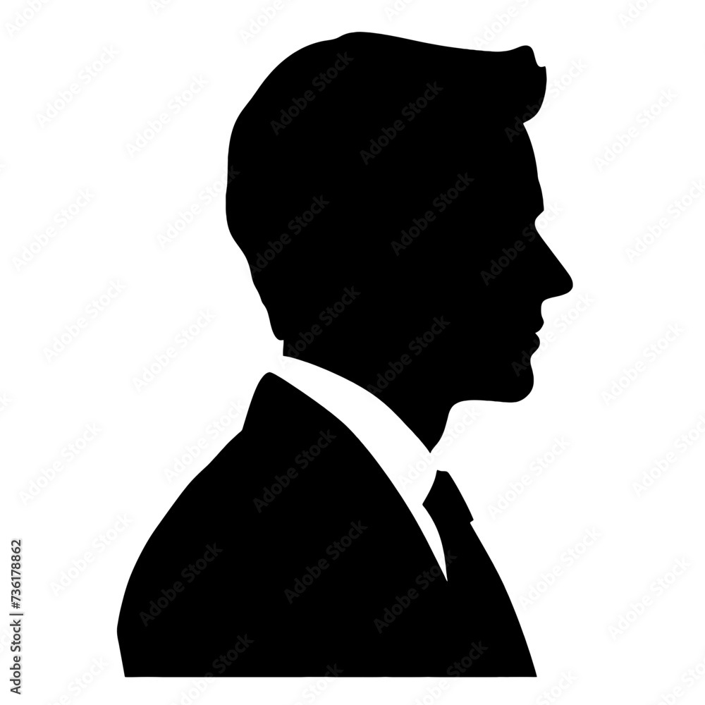 business people silhouette 