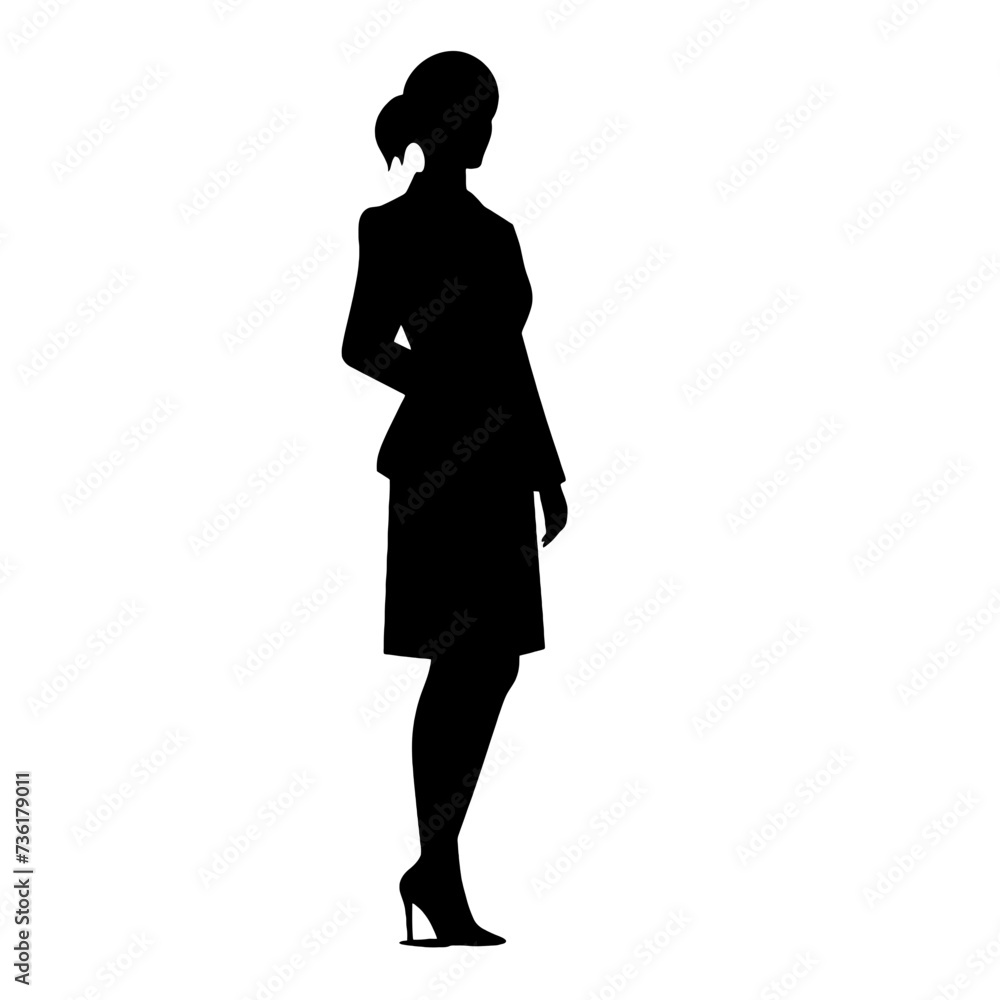 business people silhouette business people silhouette
