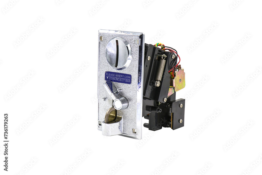 Vending machine on white background Vending machine on white background